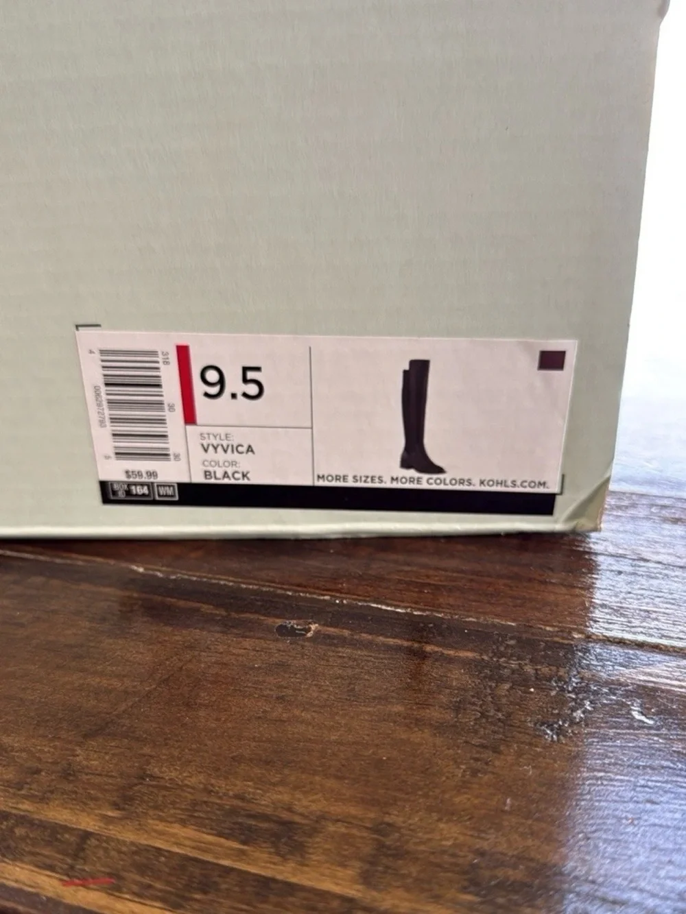 Sonoma Black Women's Tall Riding Boots - Sleek Leather Look